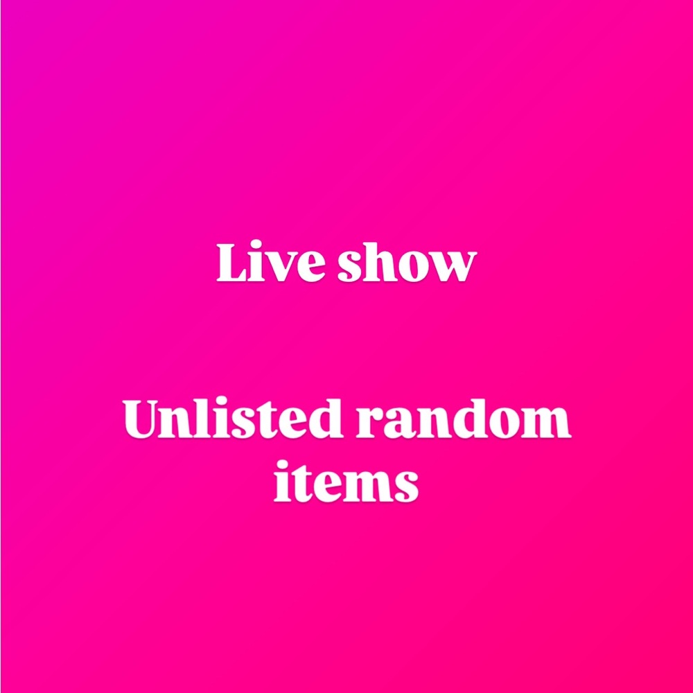 Unlisted Random Items